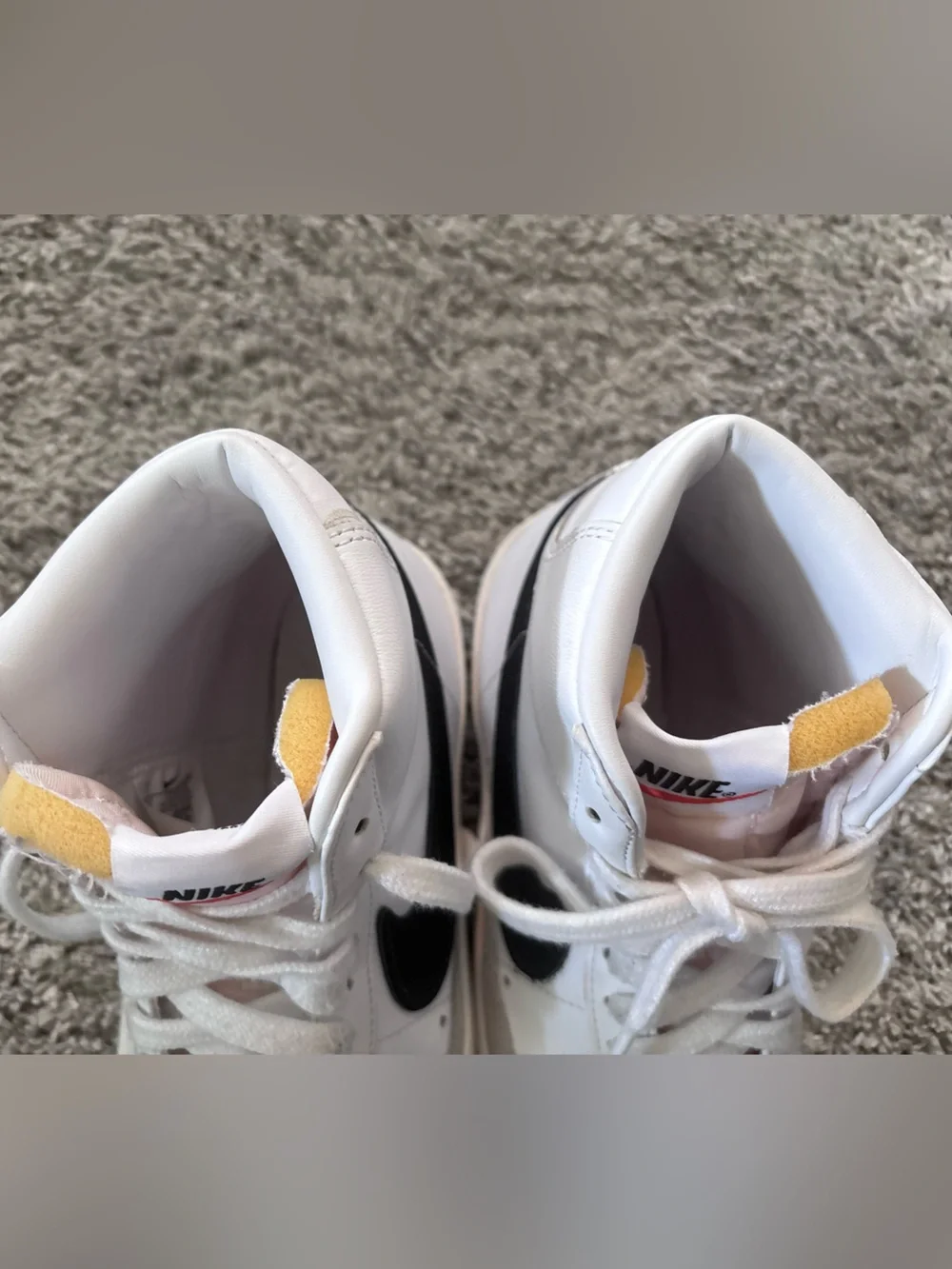 Nike Mid ‘77 White/Black High-Top Sneakers Athleisure Womens Size 7